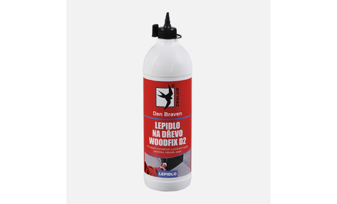 Lepidlo na dřevo WOODFIX D2, dóza 500 g