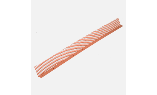 Okapový hřeben COMB, 60 mm x 1000 mm, cihlově červený