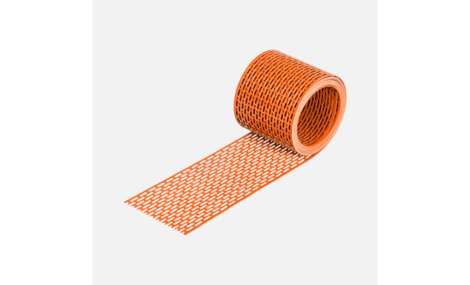 Okapová mřížka EAVES GRATE, 50 mm x 5 m, cihlově červená