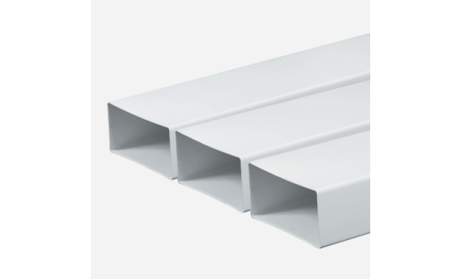 Kanál plochý, 110 mm x 55 mm x 500 mm, plastový