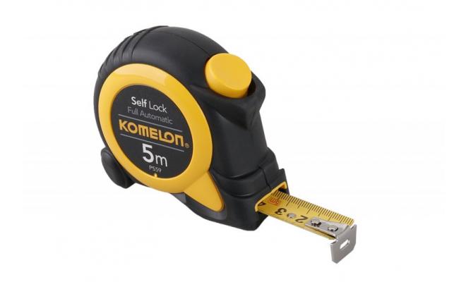 Metr svinovací KOMELON 5mx19mm SELF LOCK KMC 5036