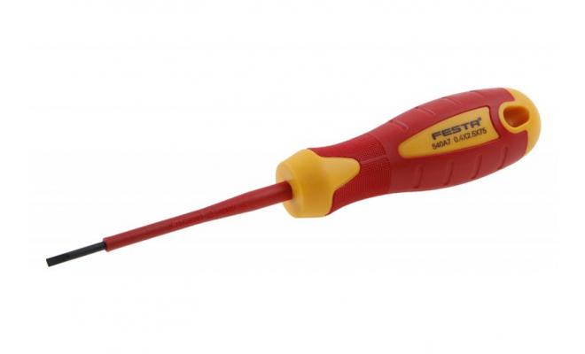 Šroubovák elektro FESTA CrV S 2. 5x75mm VDE 1kV