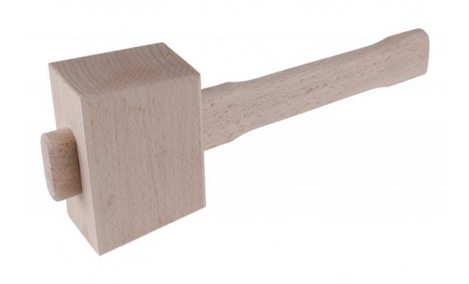 Palice dřevěná 390g 8x6x32cm buk
