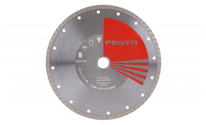 Kotouč diamantový FESTA TURBO 230x2. 6x22. 2mm