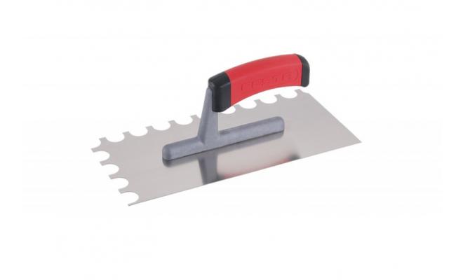 Hladítko FESTA nerez gumová rukojeť 280x130mm zub O16