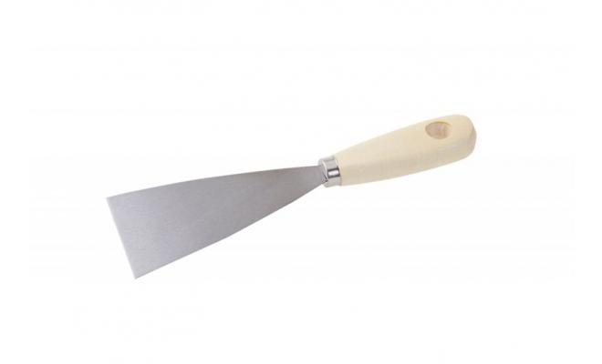 Špachtle ocel dřevěná ručka 60mm