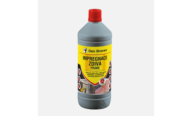 Výprodej - Impregnace zdiva PRIME, láhev 1 litr