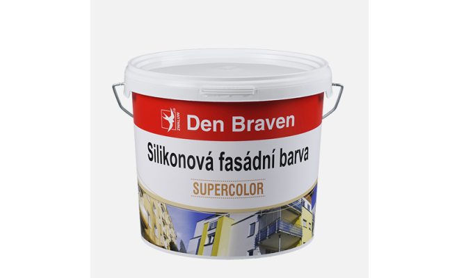 Výprodej - Silikonová fasádní barva bílá 0,25 - 0,40 kg 14 kg