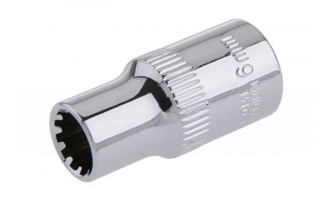 Hlavice FESTA Multilock 1/4&quot; 6mm L25mm