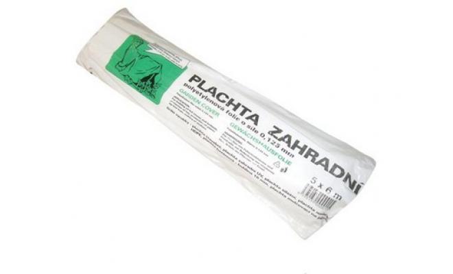 Plachta zahradní 5x12m/0,125mm TRA