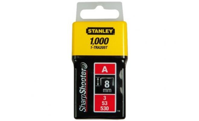 Spony  8mm typ A (1000ks)  STANLEY