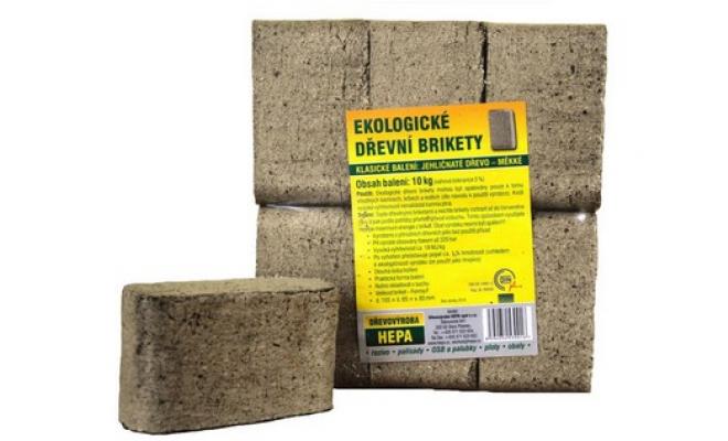 Brikety dřevěné cca 10kg