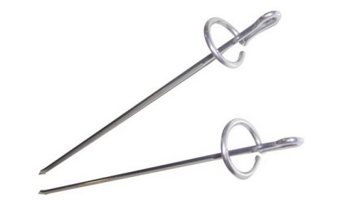 Jehla špízová 33cm nerez           (2ks)