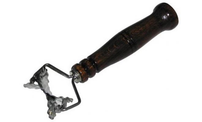 Rádýlko kolečko pr.5cm nerez+dřev.rukojeť