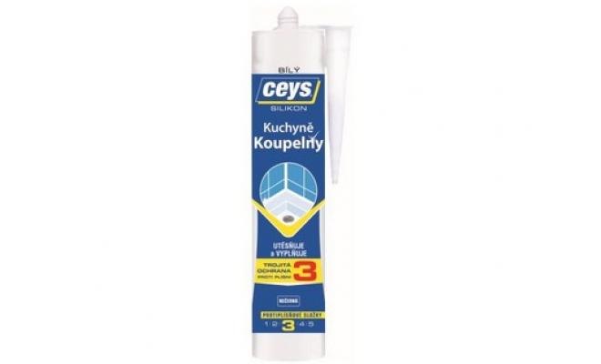 Silikon sanitární 280ml BÍ CEYS