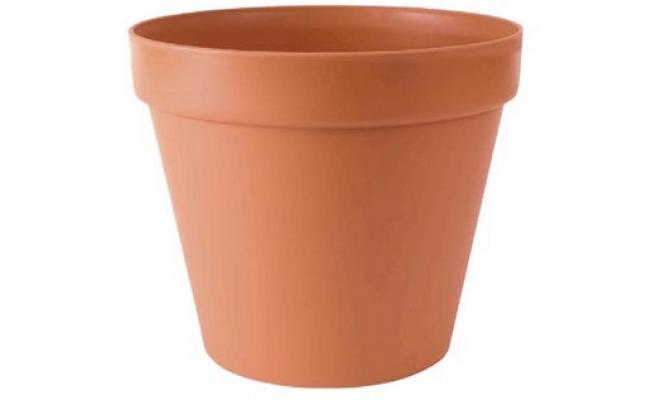 Květináč GLINKA 19 v.16cm TE (R624) imitace hliněného květináče
