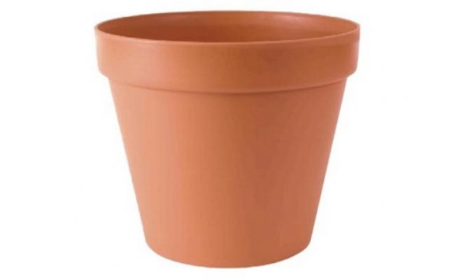 Květináč GLINKA 22 v.19,5cm TE (R624) imitace hliněného květináče