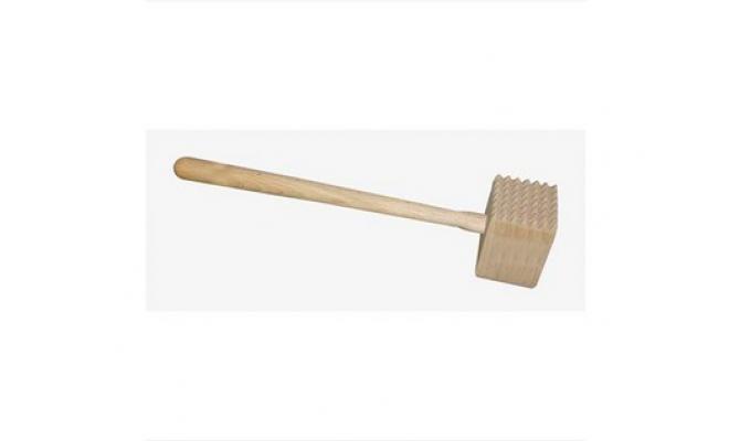 Palička na maso oboustr.33cm dřev.