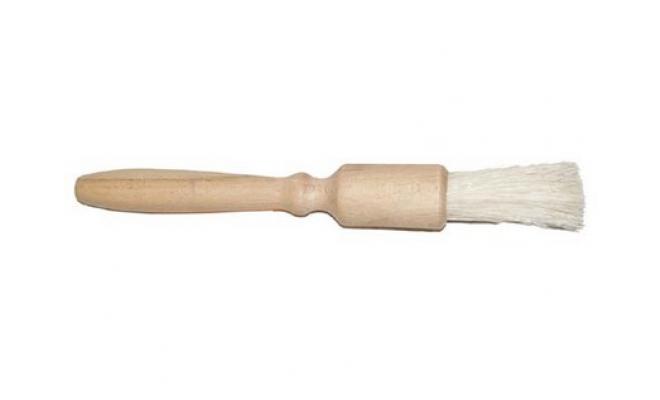 štětec potravinový kulatý 19cm dřev.