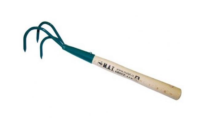 Kypřič 3 hroty S NÁSADOU  27cm PROFI český výrobek