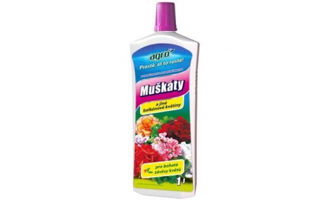 Hnojivo AGRO kapalné pro balkónové květiny 1l