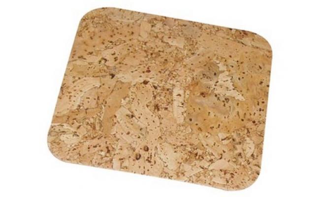 Prostírání čtverec 10cm korek      (6ks)