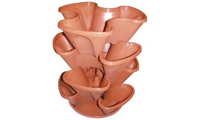 Kaskáda závěsná 4 dílná pr.35cm mix barev