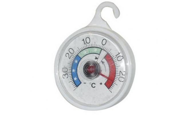 Teploměr chladničkový kulatý pr. 5cm PH  14.4005