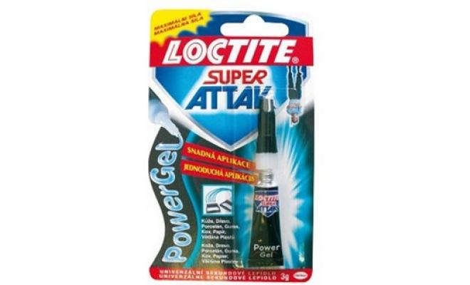 Lepidlo vteřinové 3g gel SUPER ATTAK POWER