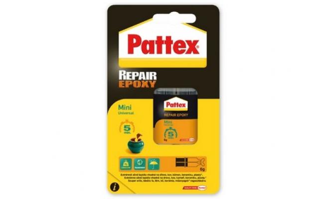 Lepidlo epoxidové   6g, 5min. PATTEX REPAIR UNI.