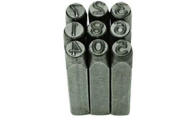 Razidla čísla 8mm HOBBY