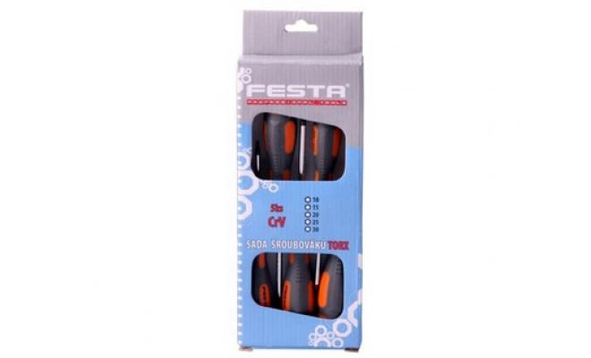 šroubovák sada  5díl. TORX S2  FESTA