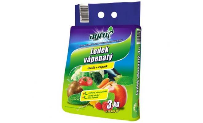 Hnojivo Ledek vápenatý 3kg AGRO