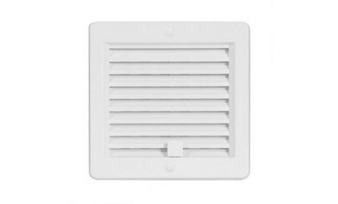Mřížka větrací se žaluzií PH 150x150mm BÍ
