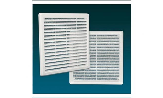 Mřížka větrací se síťovinou krytka PH 250x250mm BÍ