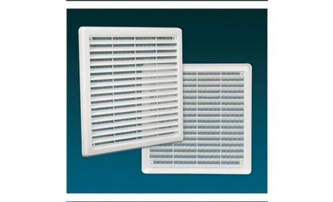 Mřížka větrací se síťovinou krytka PH 250x250mm HN