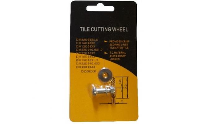 Kolečko náhradní do řezačky 15x1,5mm, d6mm