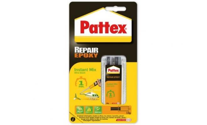Lepidlo epoxidové 12g, 1min. PATTEX REPAIR UNI.