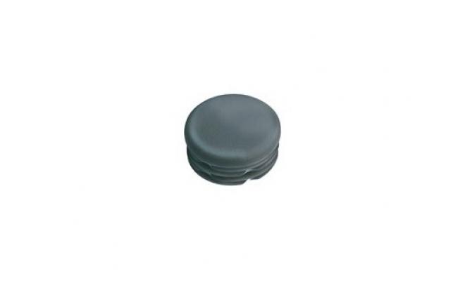 Zátka kulatá 10mm LDPE ČER  (20ks)