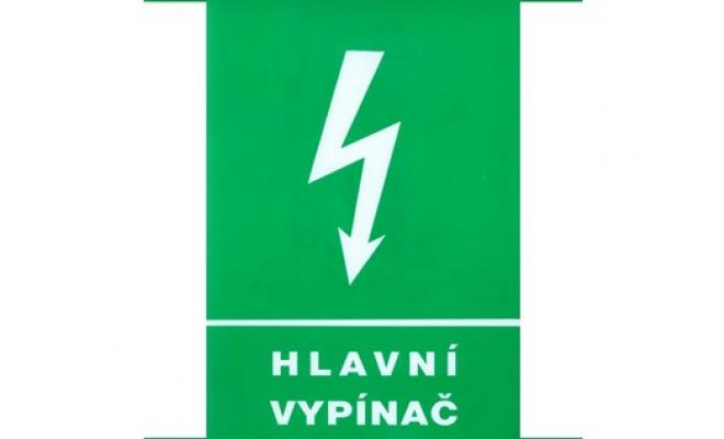 Tabulka - HLAVNÍ VYPÍNAČ