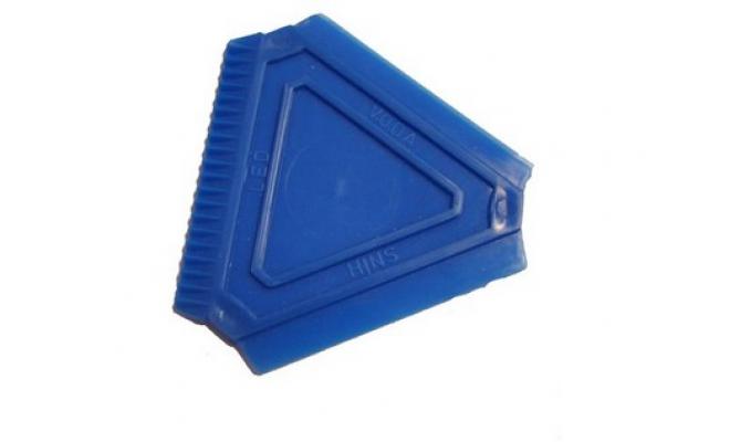 škrabka na led  trojúhelník 8x8x8cm PH mix barev