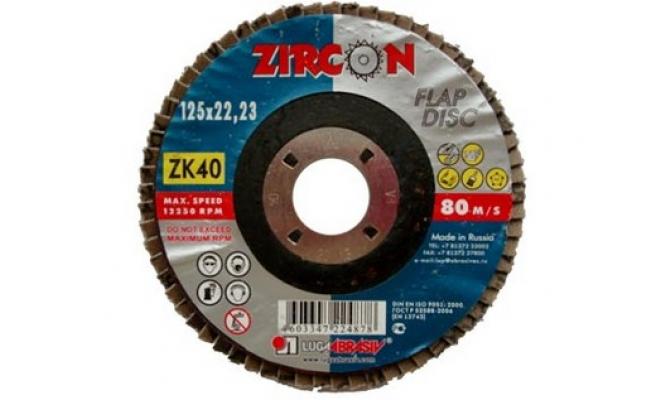 Kotouč lamelový 125x22,23mm zr.40 zirkonový