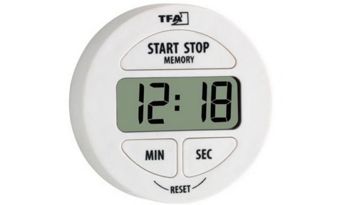 Minutka digitální se stopkami pr.5,5cm BÍ