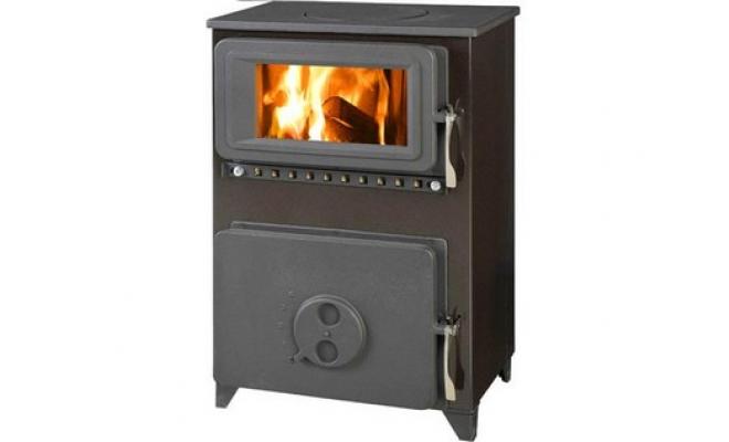 Kamna FILEX-H-sklo,5kW,ČER, smalt,zv, pr.120mm