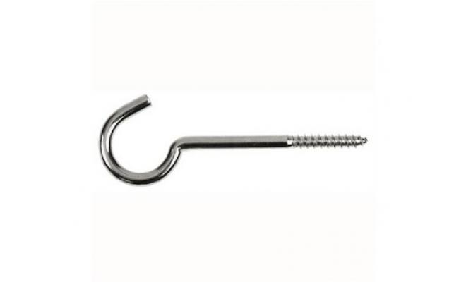Hák lustrový 100x5,8mm lesk   (50ks)