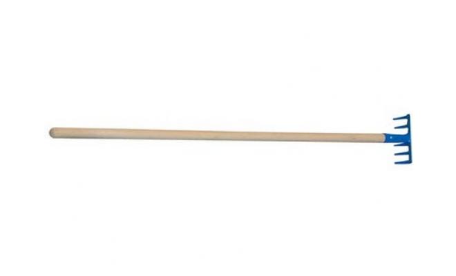 Hrábě DĚTSKÉ 10cm ocel S NÁSADOU 75cm