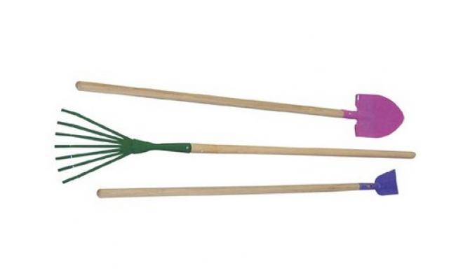 Lopatka srdcovka DĚTSKÁ S NÁSADOU 75cm