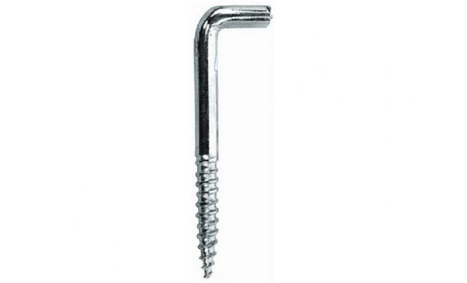 Skoba se závitem s drážkou 4,4x40mm Zn (100ks)