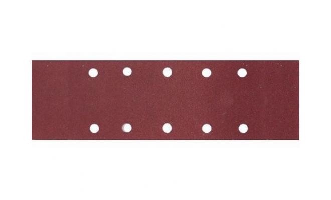 Papír brusný 115x280mm, zr. 40, 10 otvorů (5ks)