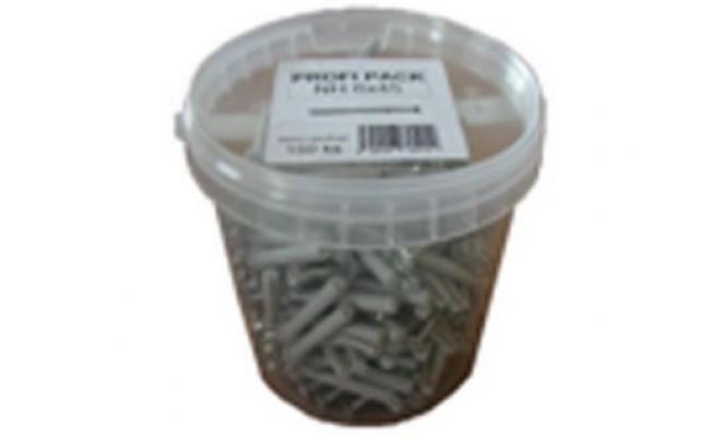 Hmoždinka univ. UPP  6x30mm (500ks) Profi Pack